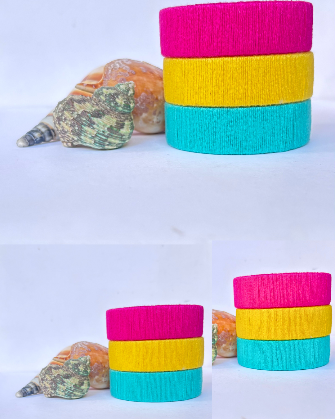 Cotton thread bangles