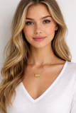 Anti tarnish 11:11 chain pendent