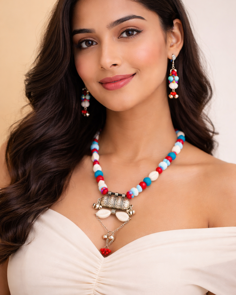 Ethnic Necklace Set
