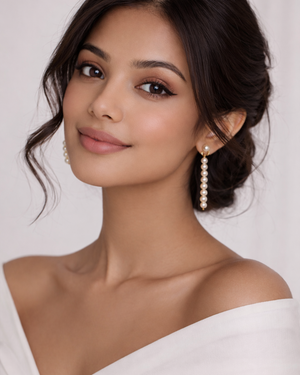 Pearl Hoop Earrings