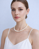 White pearls necklace
