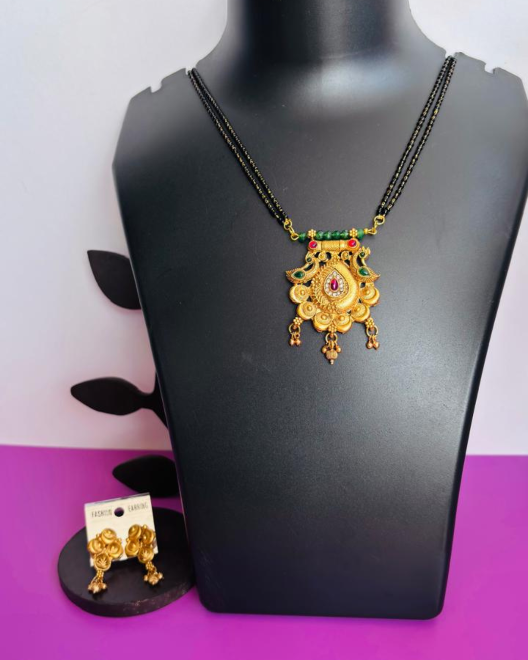 Temple Mangalsutra Set