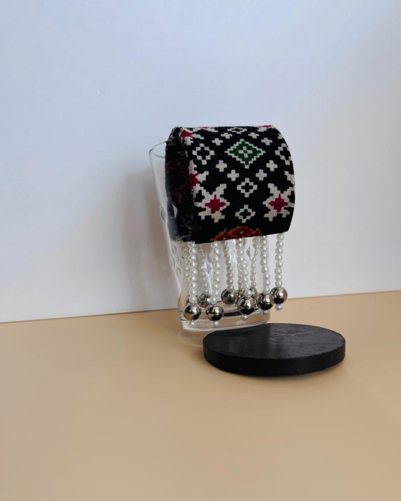 Ikat Fabric Handcuff
