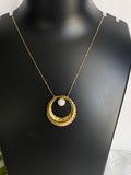 Anti tarnish layered necklace